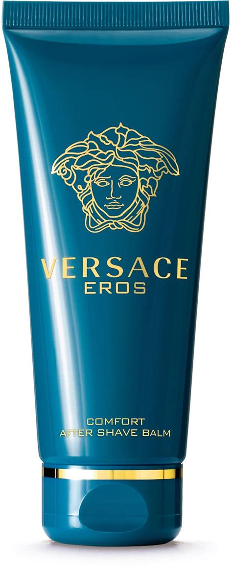 versace eros pour homme confort after shave balm 100 m|versace aftershave 100ml.